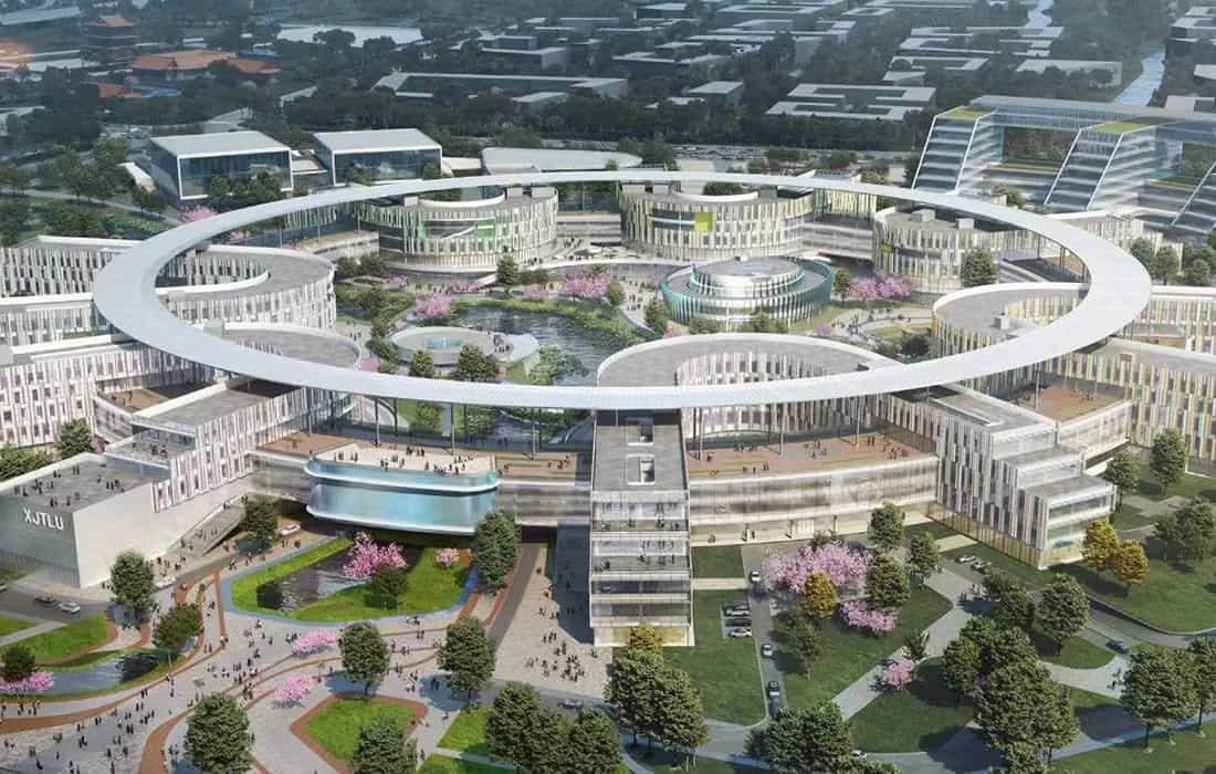 新建西交利物浦大學(xué)太倉(cāng)校區(qū)教學(xué)區(qū)工程